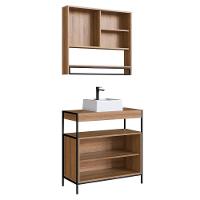 Conjunto Para Banheiro 3 Peças Com Cuba P103841c Mell Pp Milani Store Mell - 5