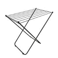 Varal Sem Abas De Chão Portátil Preto - 1