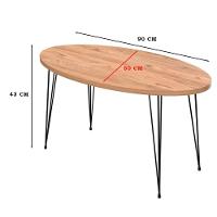 Conjunto De Mesa De Centro 4 Peças - Madeira - 3