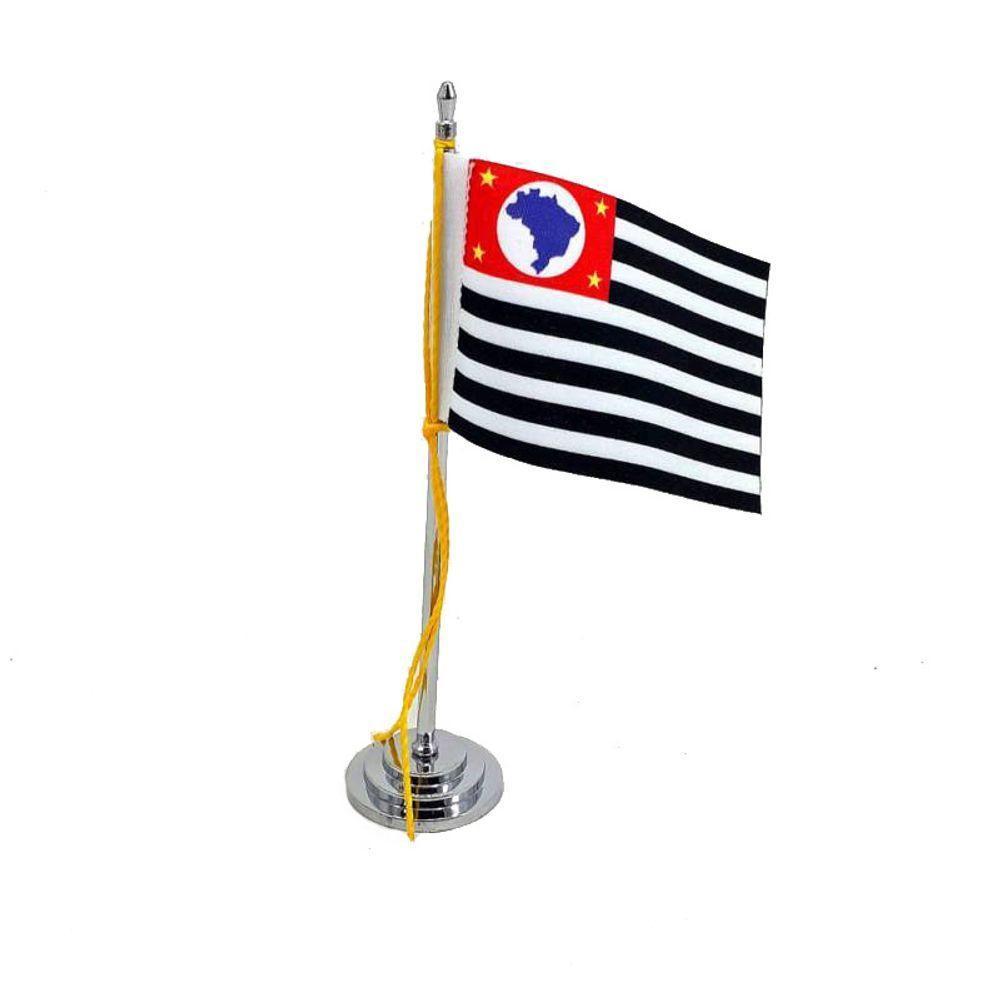 Mini Bandeira Mesa De S Paulo Mastro 15 Cm - 1