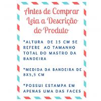 Mini Bandeira Mesa Minas Gerais Mastro 15 Cm Poliéster - 3