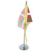 Mini Bandeira Mesa País Basco Com 8cm X 5,5cm E 15cm Mastro - 2