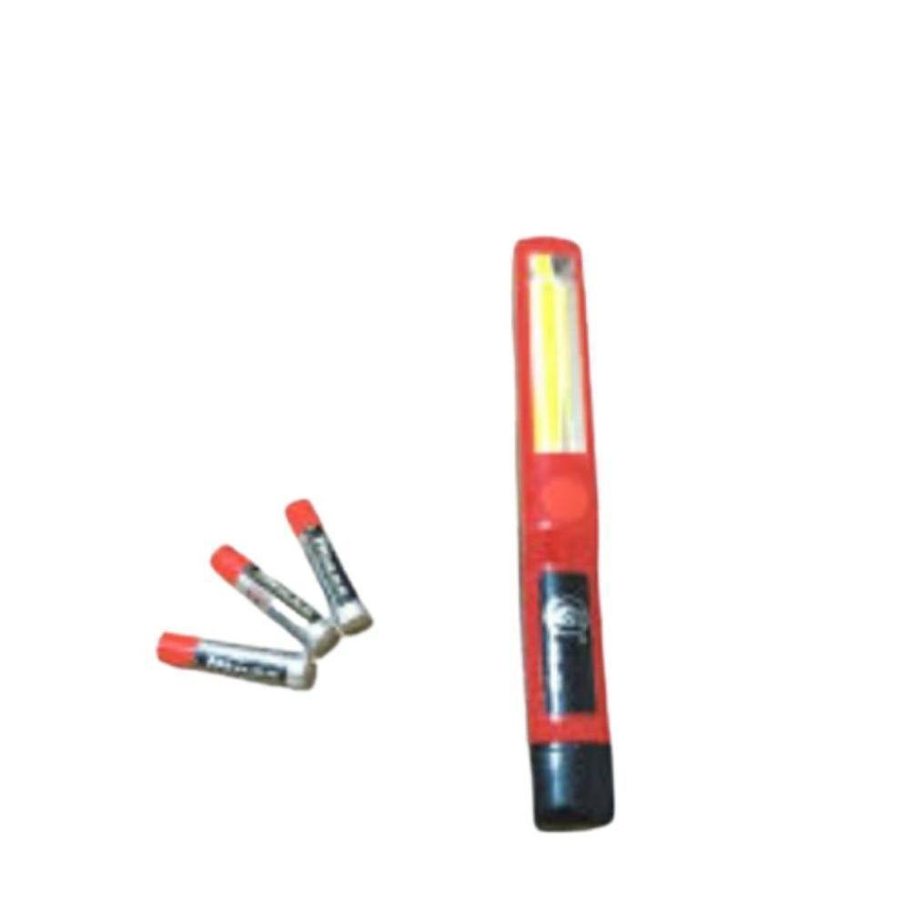 Lanterna Vermelho Bastão Com Imã 3 Modos De Iluminação Led - 2