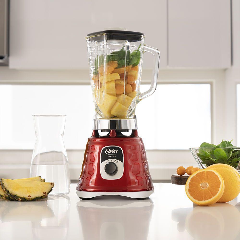 Liquidificador Oster Clássico Vermelho 1,25L 110V BLST4126R-017 - 4