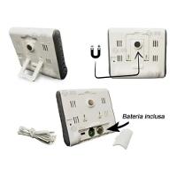 Higrômetro Termômetro Digital Sensor Externo Mede Umidade - 2