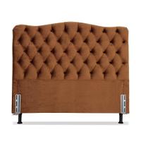 Cabeceira Queen 158 - Bello Box - Dunas Veludo Caramelo - 2