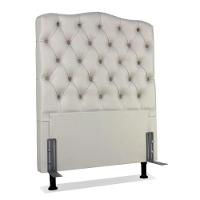 Cabeceira Solteiro 88 - Bello Box - Dunas Sintético Bege - 1