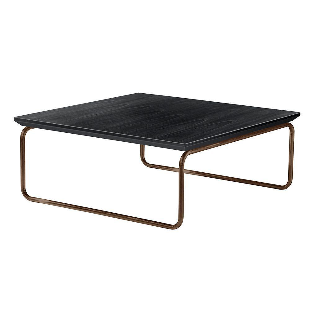 Mesa De Centro Kairos Pé Café Bisart Decor Cor:ébano - 3
