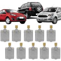 10 Motor Fechadura Elétrica Trava Porta Fiesta Ka Ecosport [f103] - 1