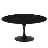 Mesa De Jantar Tulipa Saarinen Redonda 80 Cm Mármore São Gabriel - 1