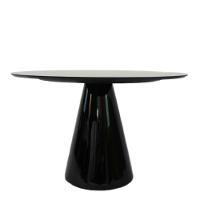Mesa Lateral Cone Laqueado Preto 51cm - 2