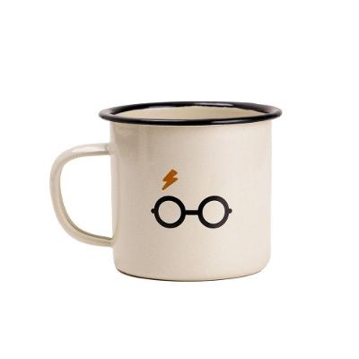 Caneca Esmaltada Harry Potter Hp Oculos