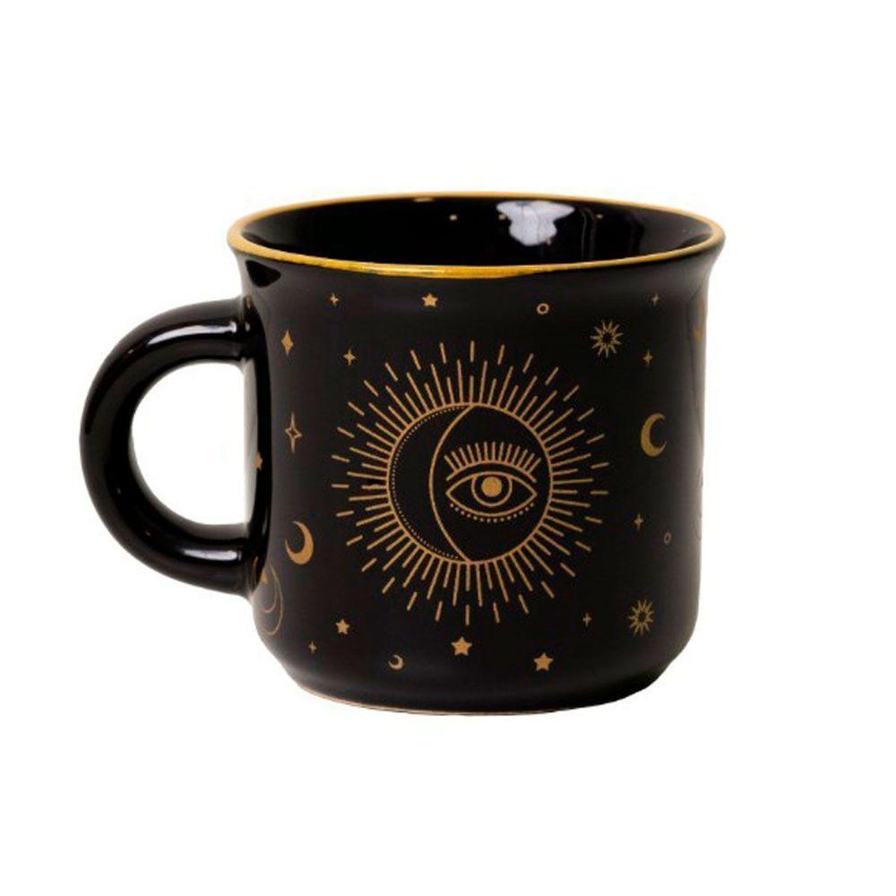 Caneca Nas Estrelas Dourado - 1