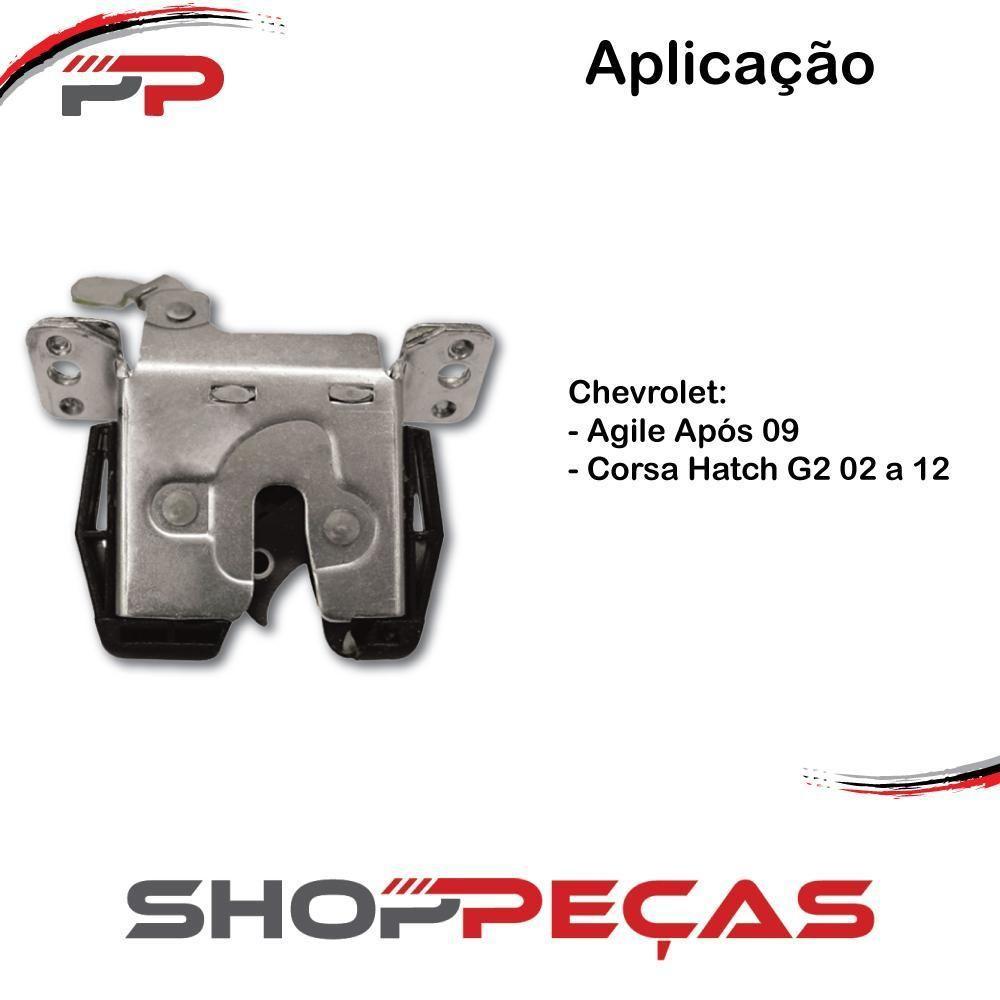 Fechadura Interna Do Porta-malas Agile Após 09 Corsa Hatch [f103] - 3