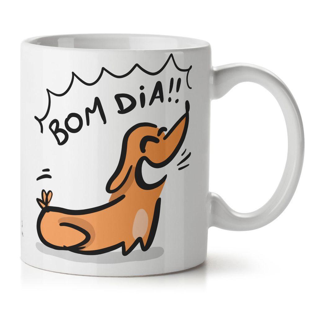 Caneca Usq Cães E Gatos Bom Dia - 2