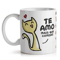 Caneca Usq Cães E Gatos Te Amo - 2