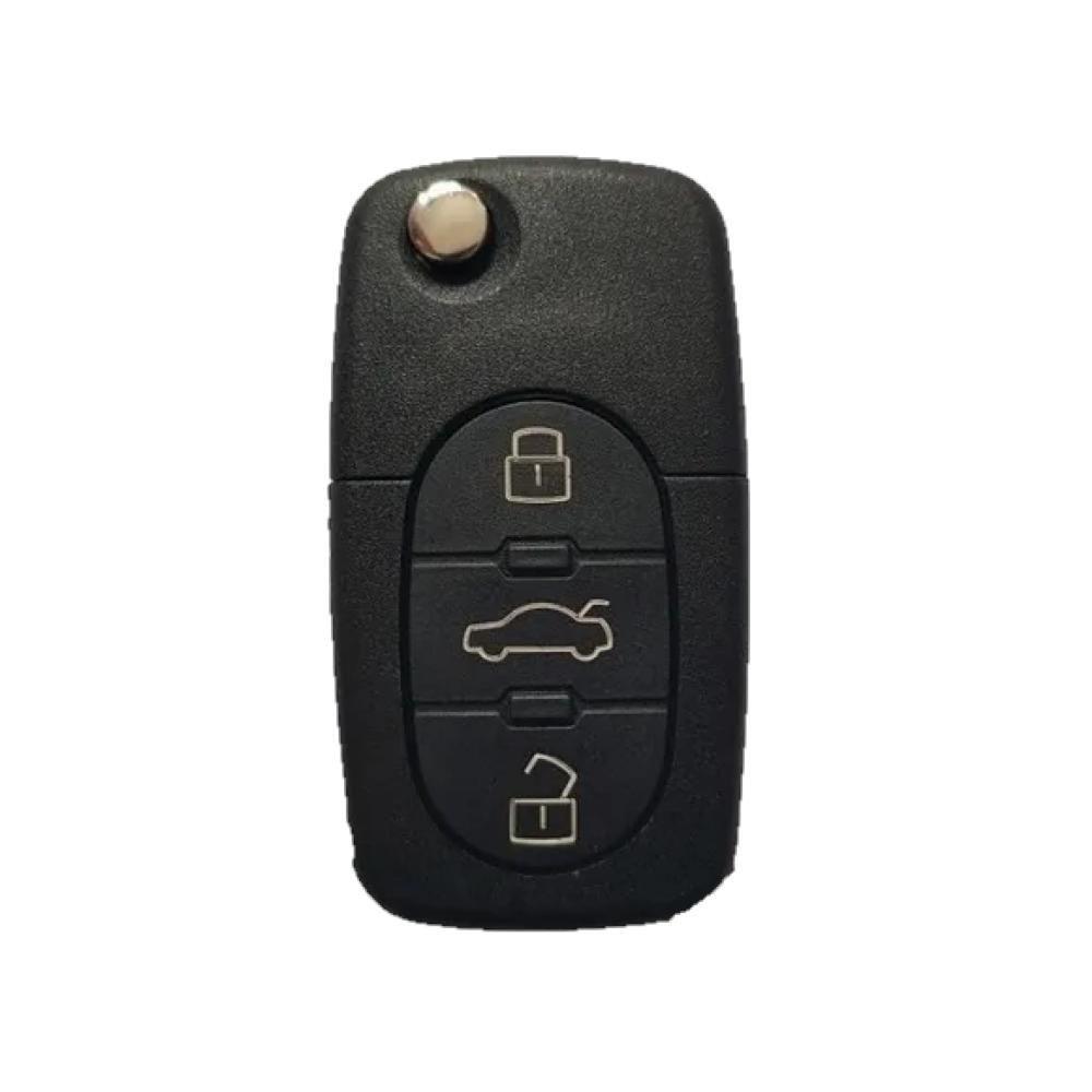 Chave Capa Oca Carcaça 3 Botões Audi A3 Até 2012 [f103] - 4