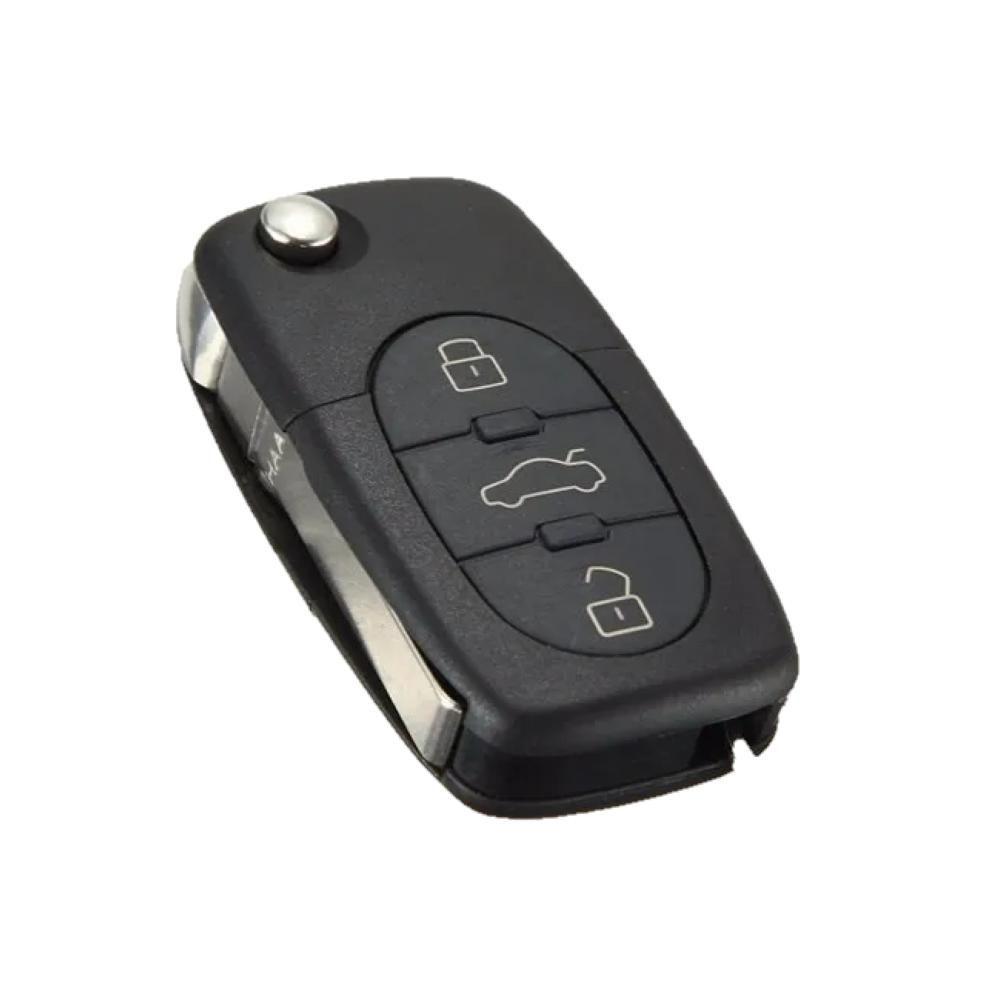 Chave Capa Oca Carcaça 3 Botões Audi A3 Até 2012 [f103] - 5