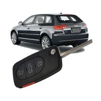 Chave Capa Oca Carcaça 3 Botões Audi A3 Até 2012 [f103] - 1