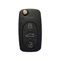 Chave Capa Oca Carcaça 3 Botões Audi A3 Até 2012 [f103]