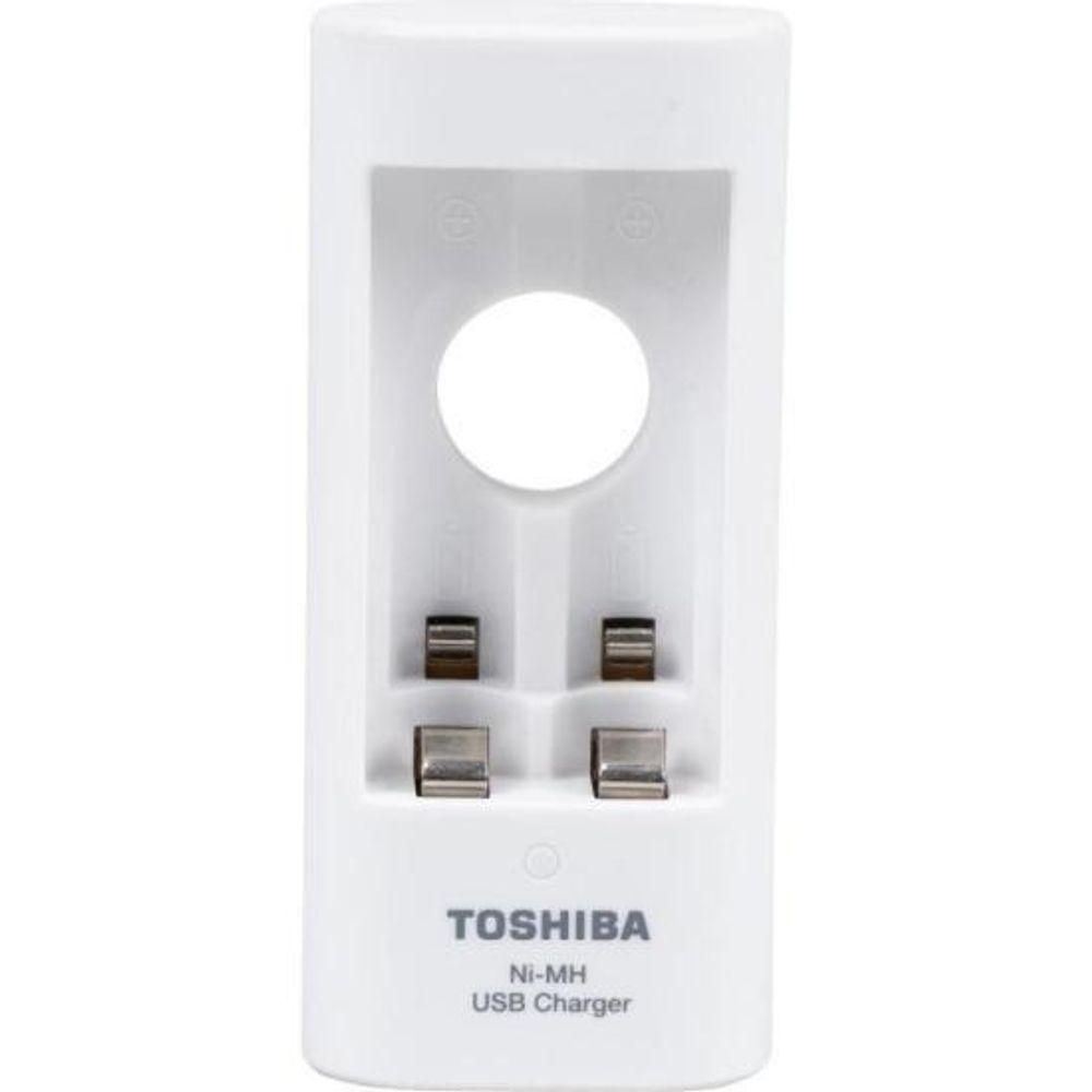 Carregador De Pilha Usb Tnhc-6gme2 Cb (c-2 Pilhas Aa 2000 Mah) Toshiba [f002] - 8