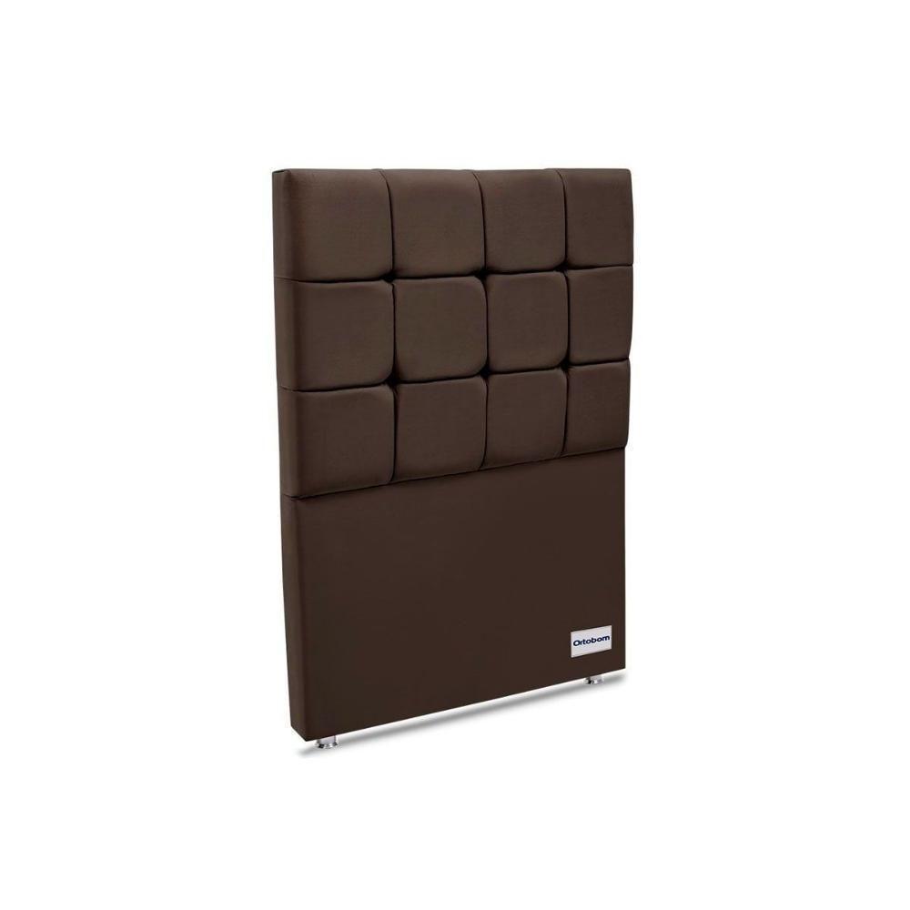 Cabeceira Cama Box Estofada Piave Linho Solteiro - Linho Marrom - Ortobom - 1