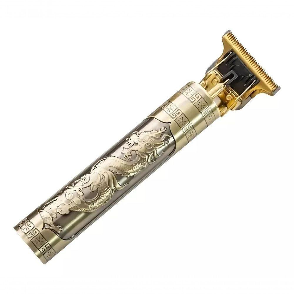 Máquina Cortar Cabelo Fazer Aparar Barba Acabamento Dragão - 5