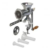 Moedor De Carne N 10 + Jogo De Funil Para Fazer Linguiça - 1