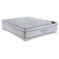 Colchão King Espuma Viscoelástico Visco Molas Ensacadas Superpocket Freedom Ortopillow (193x203x32) - Ortobom - 1