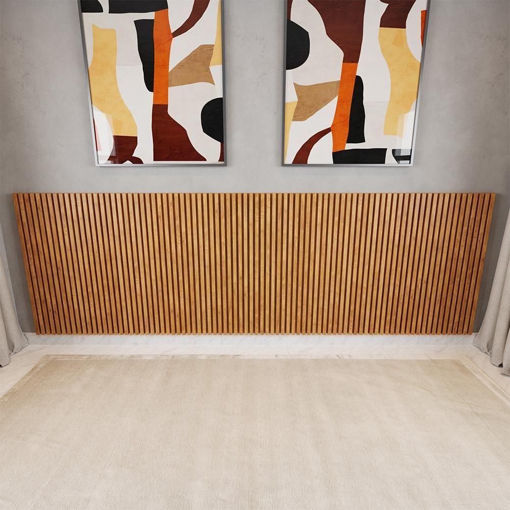 Cabeceira Para Cama King Ripada Quarto Manila Nature Nature - 5