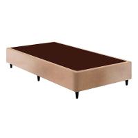 Cama Box Base Solteiro Sommier Linho Bege (88x188x30) - Ortobom - 1