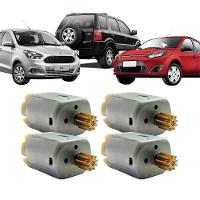 Kit 4 Motores Da Fechadura Elétrica Porta Fiesta Ecosport Ka [f103] - 1