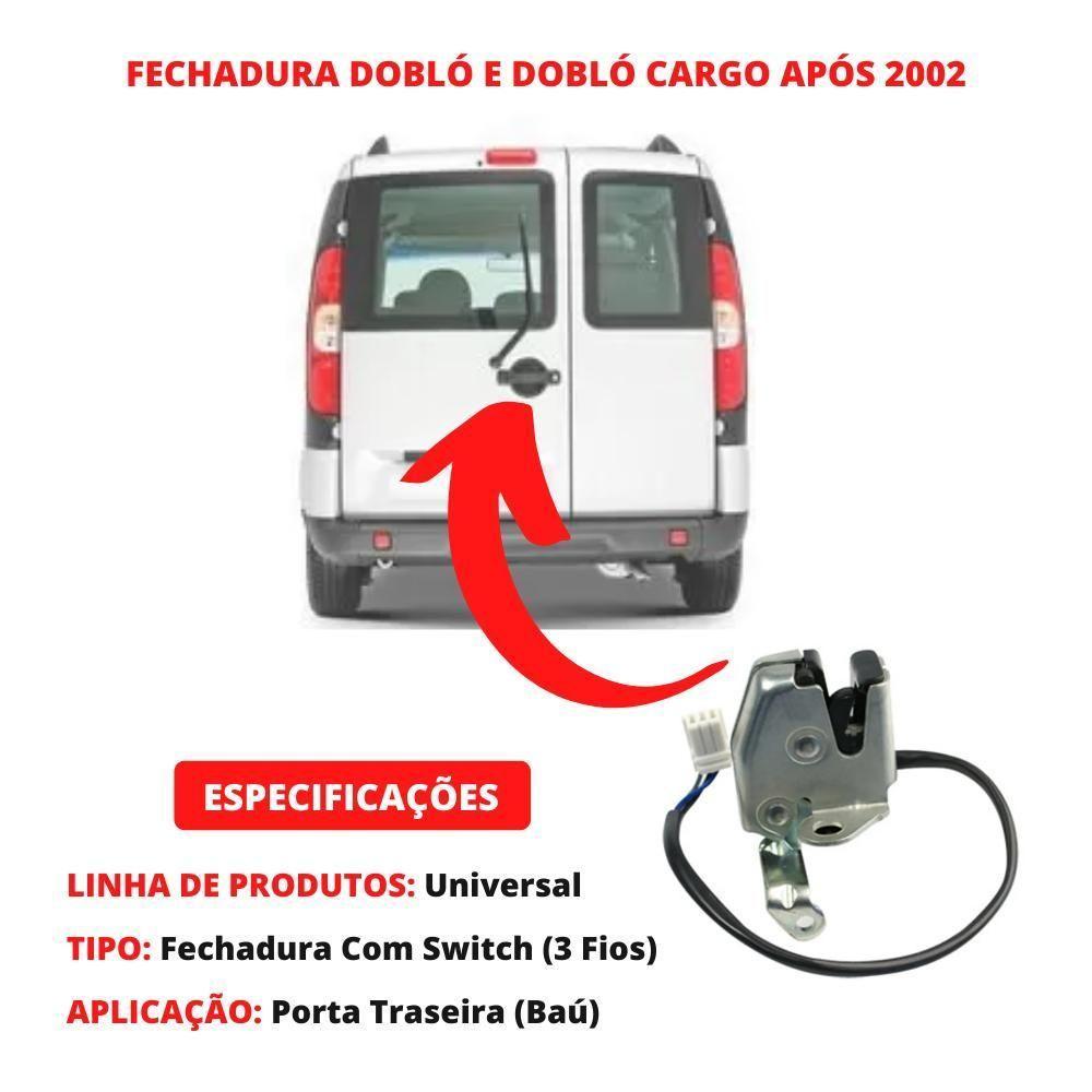 Fechadura Porta Traseira Baú C-switch Dobló E Cargo Após 02 [f103] - 4