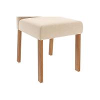 Kit 2 Cadeiras Sala Jantar Fernanda Wood 2 Un Madeirado-suede Nude Bege - Cimol - 6