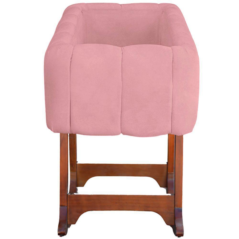Moises Balanço Com Colchão Para Baby Cor Rosa Bebe - 4