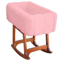 Moises Balanço Com Colchão Para Baby Cor Rosa Bebe - 6