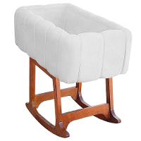 Moises Balanço Com Colchão Para Baby Cor Branco - 6