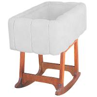 Moises Balanço Com Colchão Para Baby Cor Branco - 8