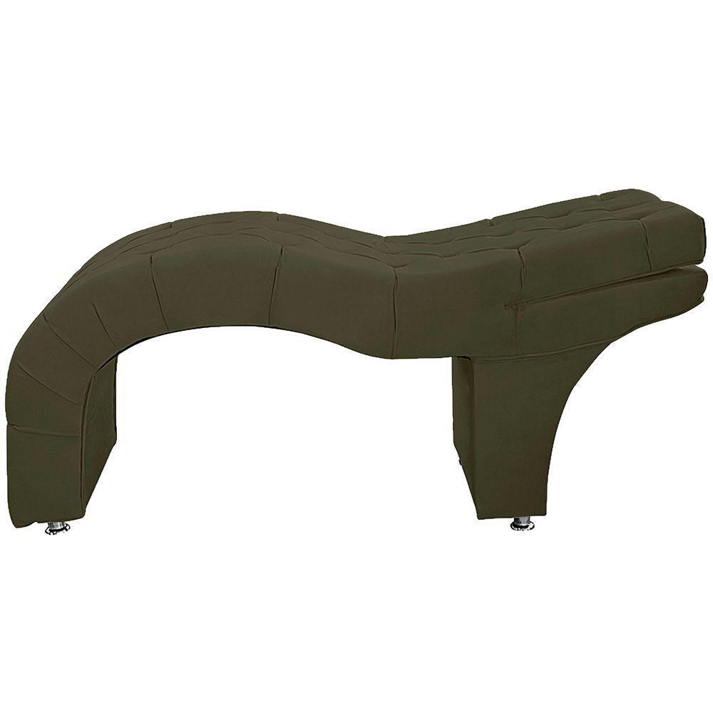 Maca Capitone Reclinável Estofada Para Estetica Facial Sombrancelha E Cílios Suede Yasmim Cor Chocolate - 3