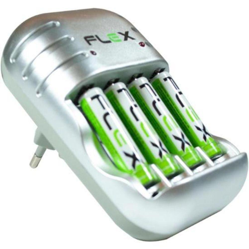 Carregador De Pilhas Aa-aaa-9v Fxc03aaa Bivolt Flex [f002] - 2
