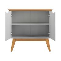 Buffet Com Portas Congonhas Branco Acetinado - 3