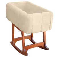 Moises Balanço Com Colchão Para Baby Cor Bege - 6