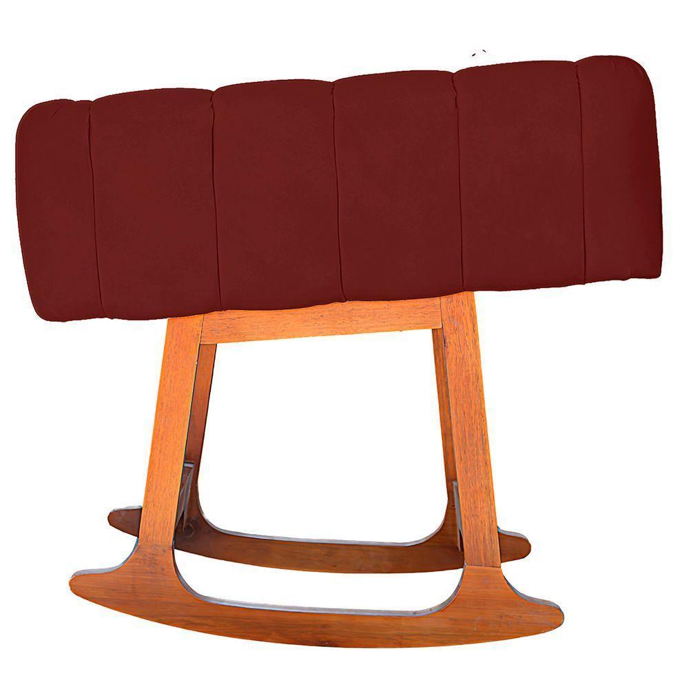 Moises Balanço Com Colchão Para Baby Cor Marsala - 3