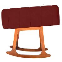 Moises Balanço Com Colchão Para Baby Cor Marsala - 3