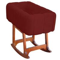 Moises Balanço Com Colchão Para Baby Cor Marsala - 5