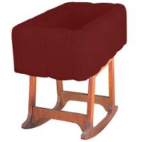 Moises Balanço Com Colchão Para Baby Cor Marsala - 7