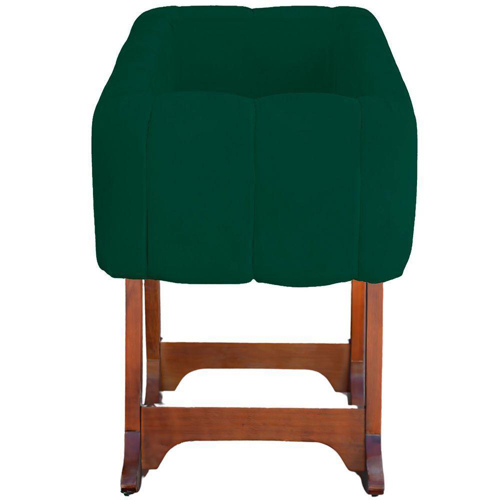 Moises Balanço Com Colchão Para Baby Cor Verde Esmeralda - 4