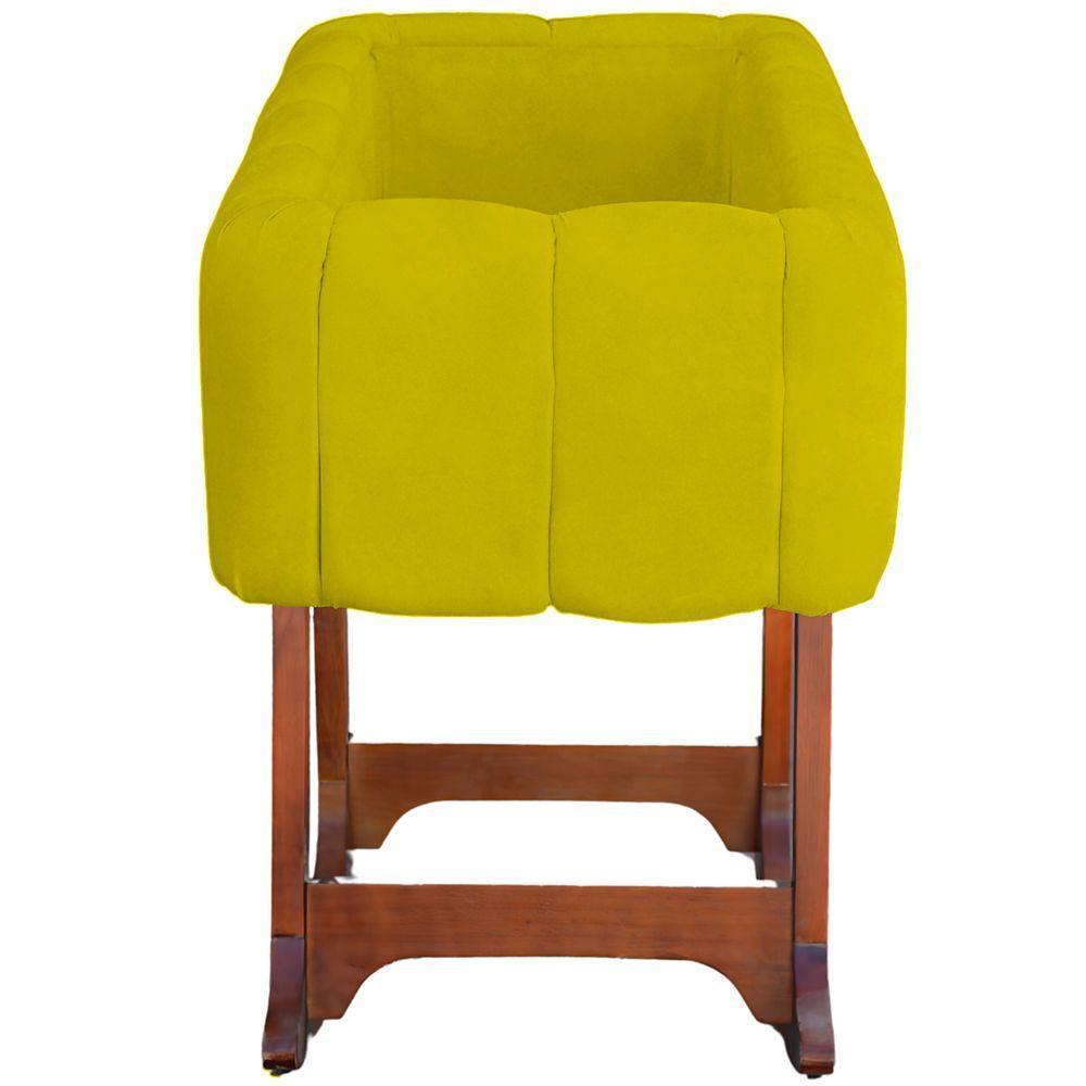 Moises Balanço Com Colchão Para Baby Cor Amarelo - 5