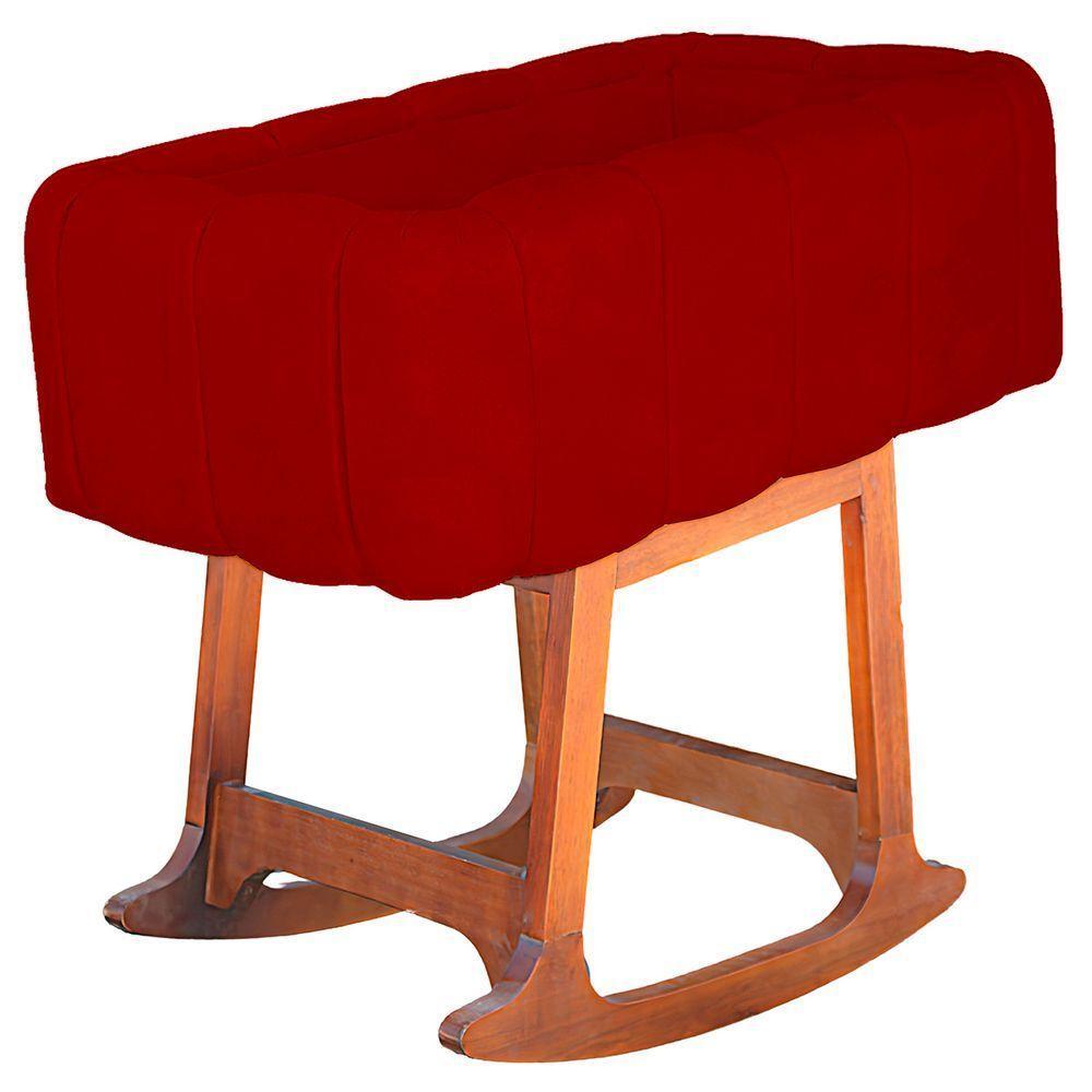 Moises Balanço Com Colchão Para Baby Cor Vermelho - 1