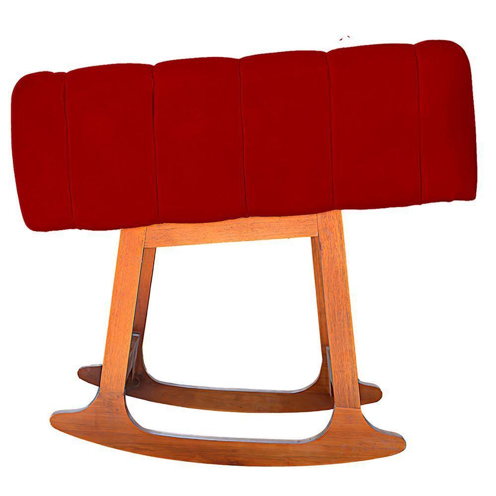 Moises Balanço Com Colchão Para Baby Cor Vermelho - 4